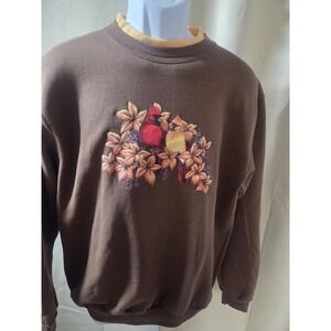 Vintage Day Breeze Brown Sweatshirt Cardinals Womens Sz L